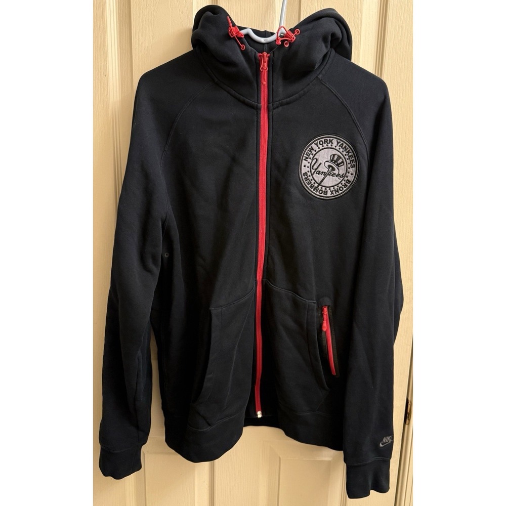 Nike New York Yankees Bronx Bombers Zip Up Hoodie Sweatshirt /Jacket Mens XL
